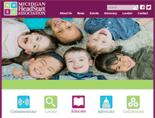 Tablet Screenshot of michheadstart.org